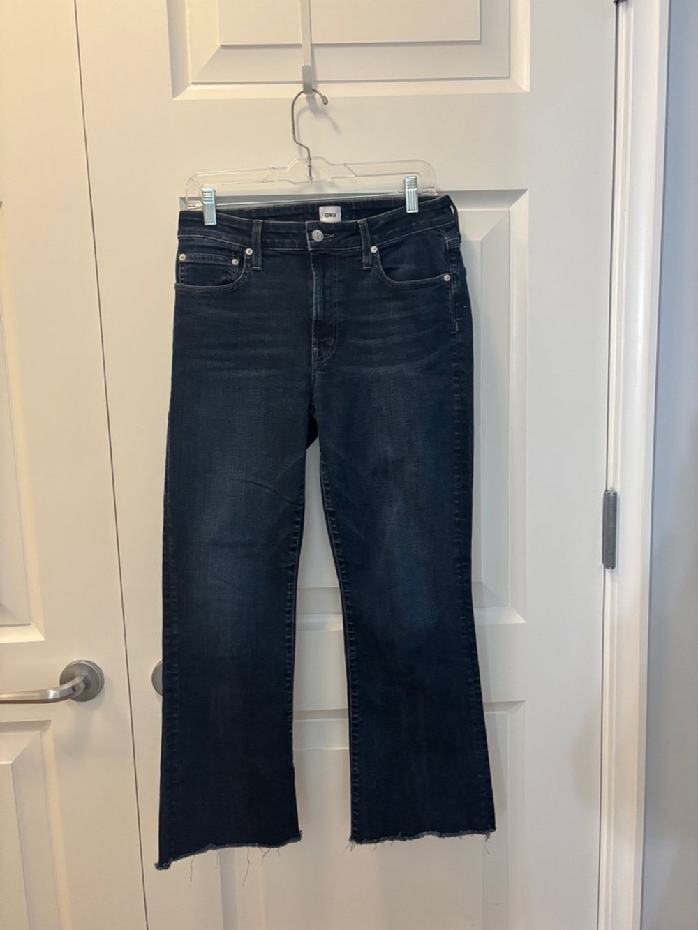 Dark Wash Women’s Jeans - Mid Rise Ankle Length